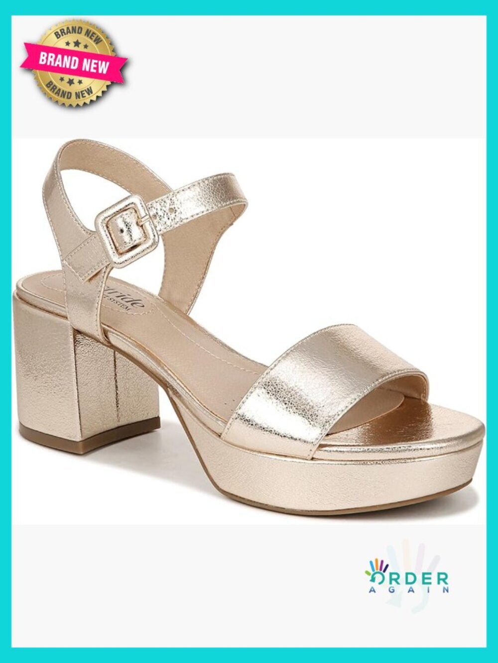 Strappy Block Heel Sandals Open Square Toe Adjustable Buckle Casual Chic